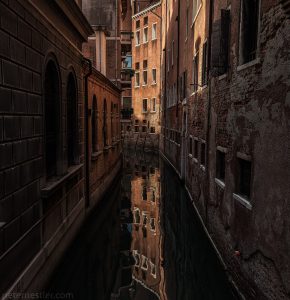 venice italy canals of water