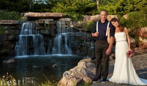 Wedding Photos Centennial Park Waterfall