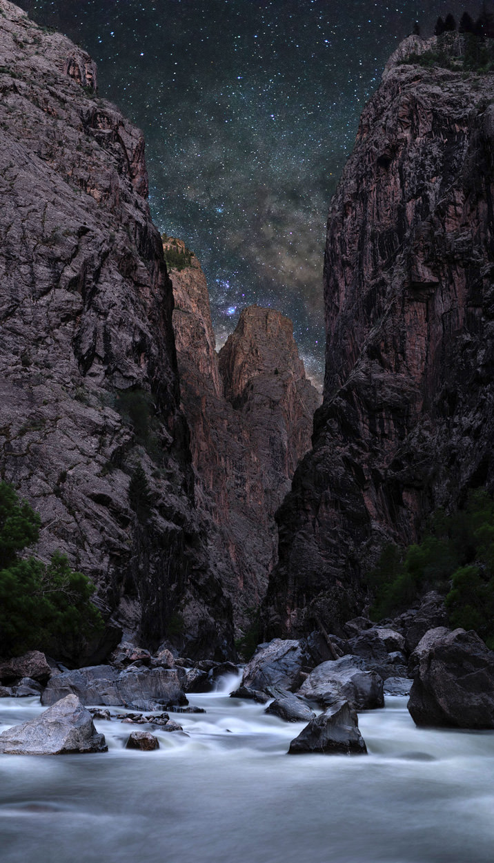 Black Canyon of the Gunnison Milky Way