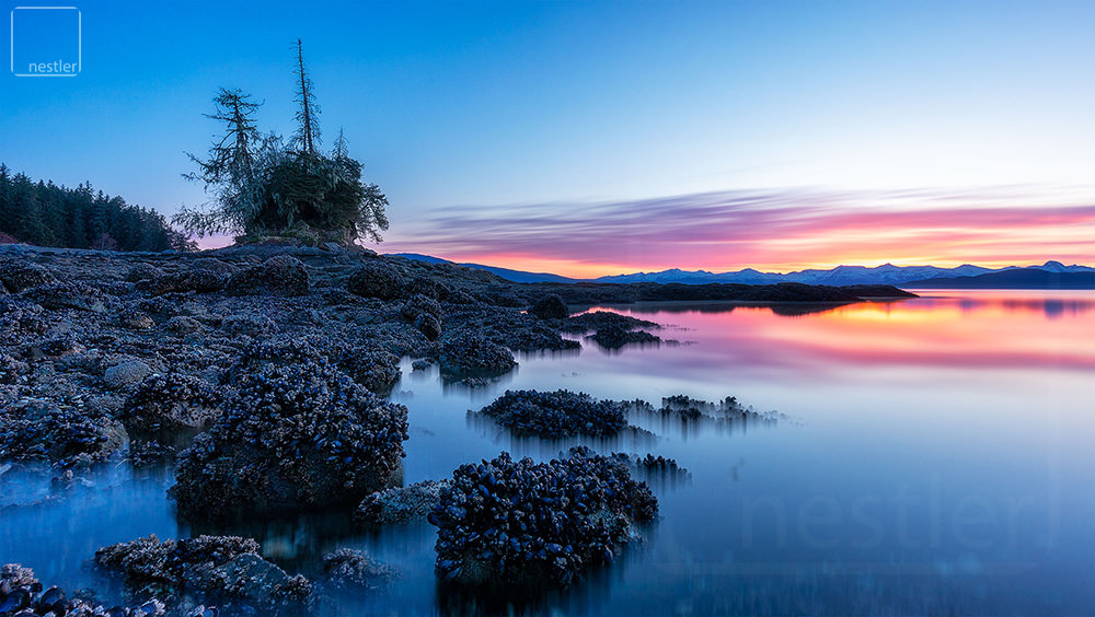 Coghlan - Island Sunset in Southeast Alaska