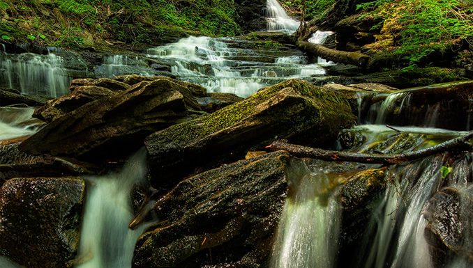 Glen Ricketts State Park Waterfall