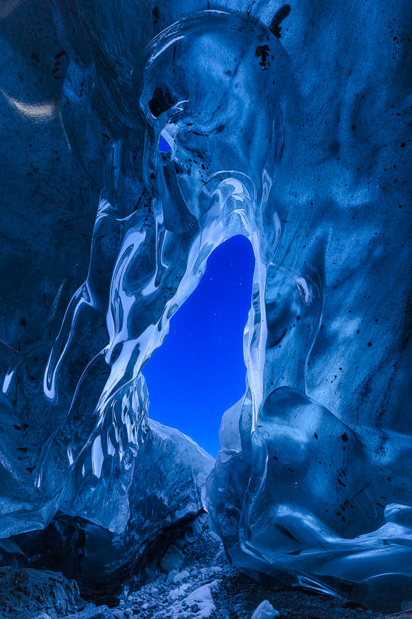 Polar Sanctum - Glacier ice cave entrance