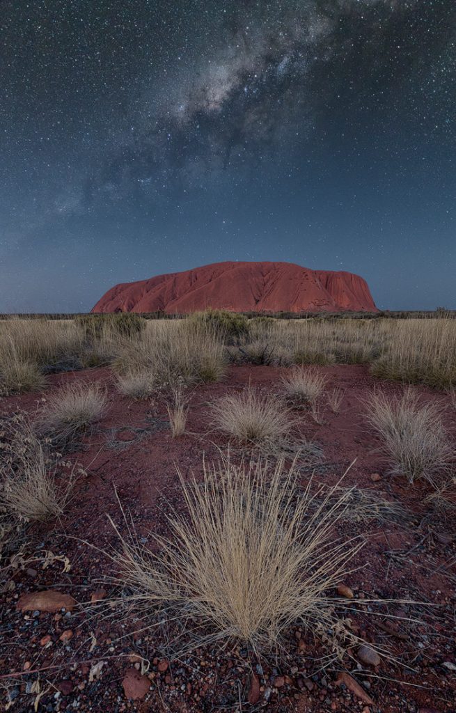 Uluru - Ayers Rock Milky Way Australia Outback