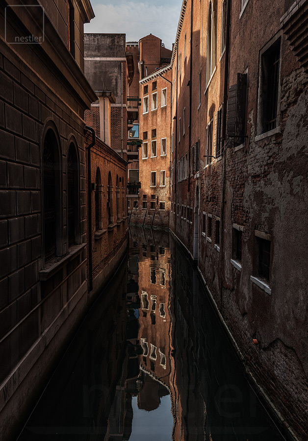 The Streets of Venice are paved with h2O - reflection at sunrise